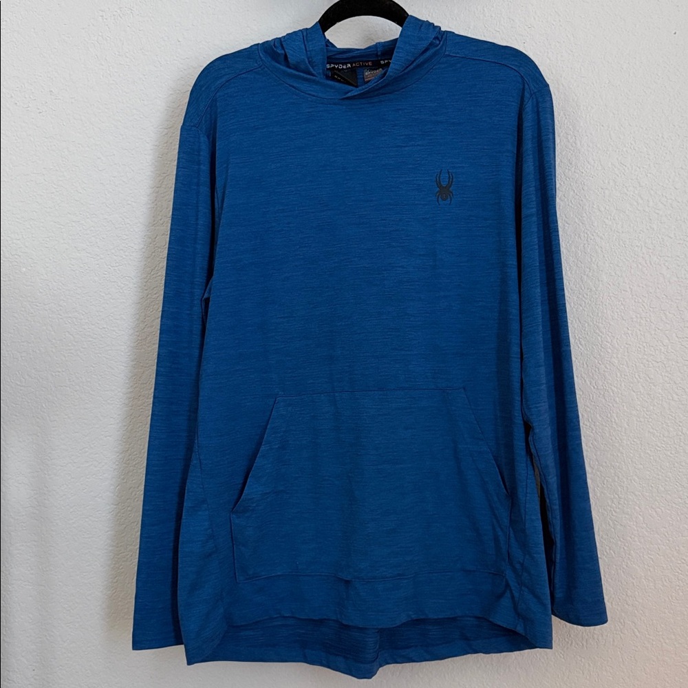 SPYDER Active | Mens Lightweight Pullover Hoodie Performance Wear
